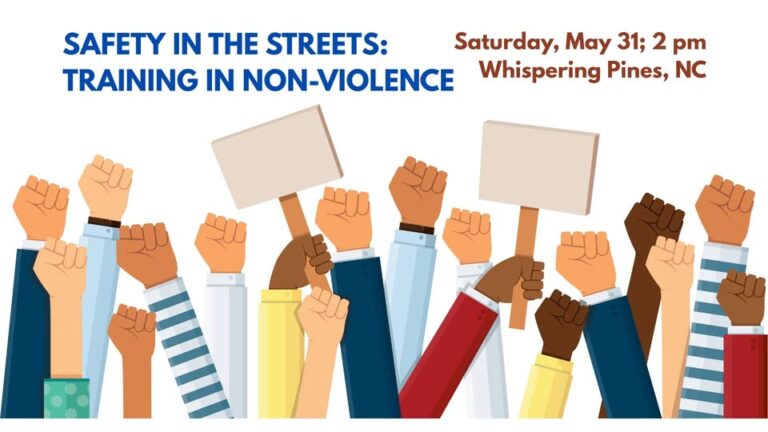 Safety In the Streets: Training in Non-Violence