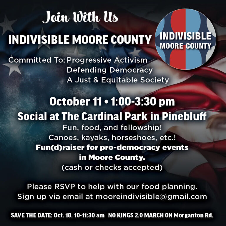 Indivisible Moore County Social