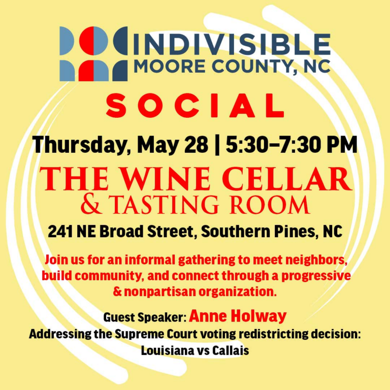 Indivisible Moore County Social